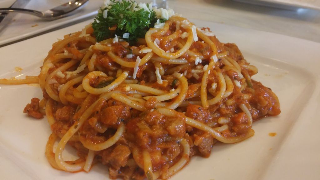Spaghetti Soya Bolognaise @ Cafe Salivation